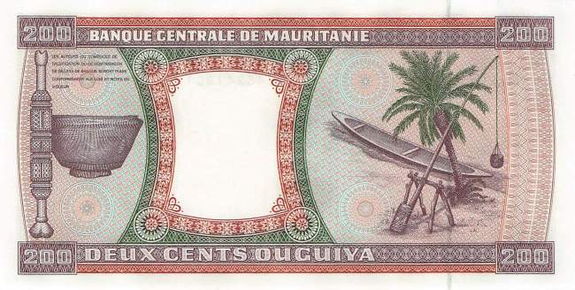 Mauretanien p5j 200 Ouguiya 2002